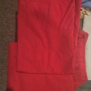 Rafaella Vibrant Red Top